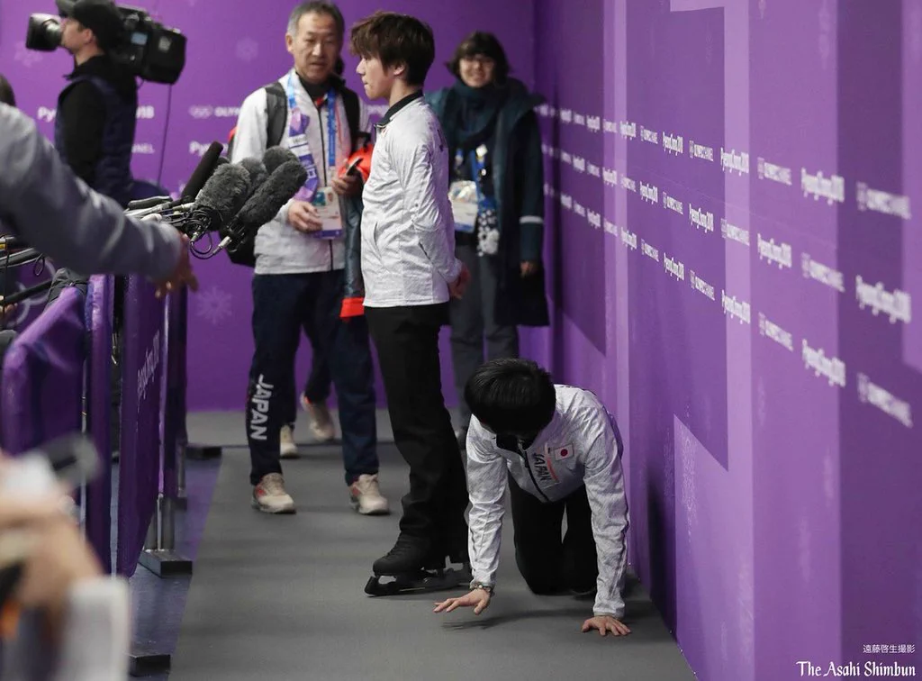 羽生結弦さんは気遣いができる良い人？対して松岡修造さんは堂々たる御姿ｗｗ