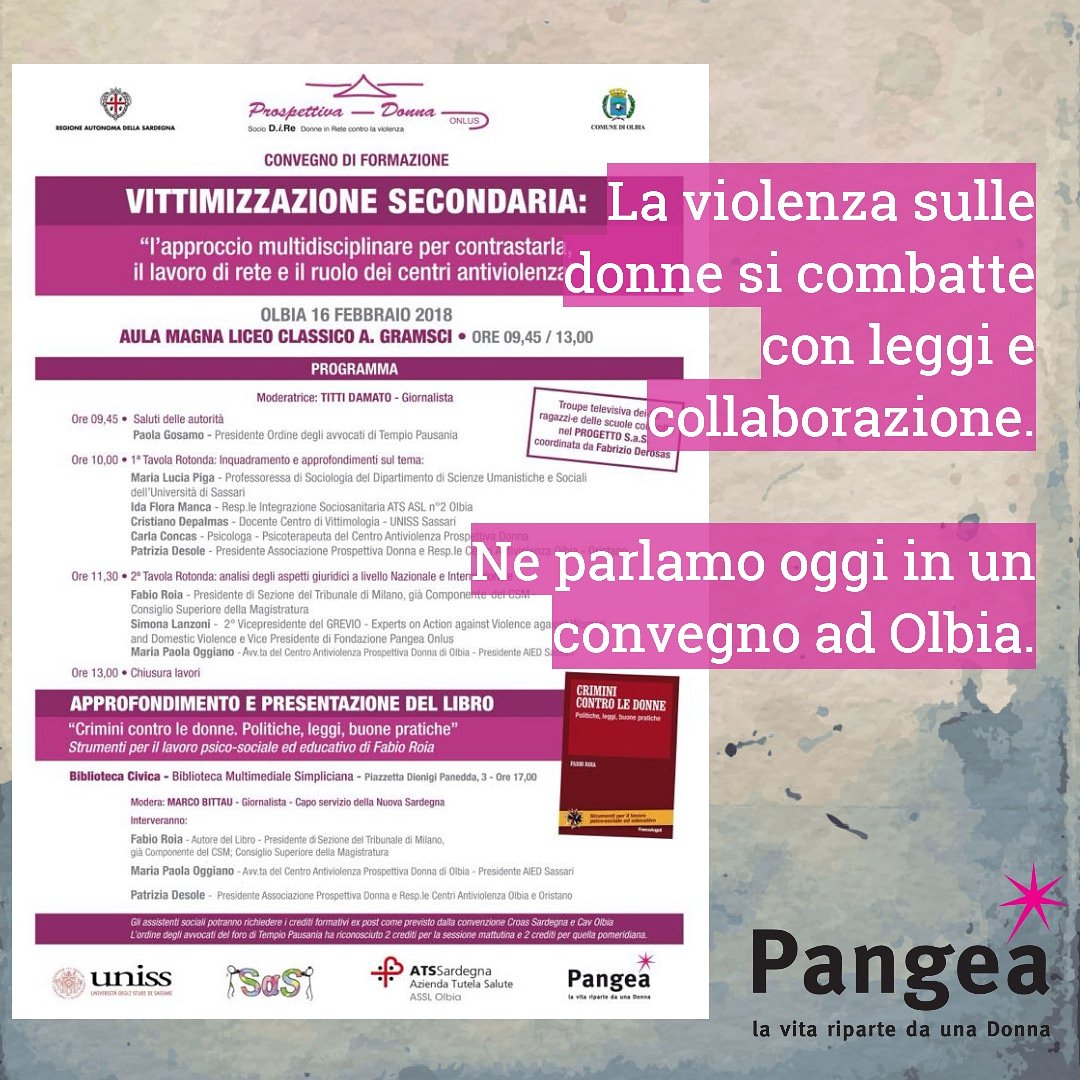 pangeaonlus's tweet photo. La violenza sulle donne si combatte con leggi e collaborazione.
Ne parlamo oggi in un convegno ad Olbia con Simona Lanzoni, vicepresidente Pangea.
https://t.co/GAAApCZBAr
#vittimizzazione #ViolenzaSulleDonne #collaborazione #leggi #centriantiviolenza #retedonnepangea https://t.co/uwXsIjhs8x