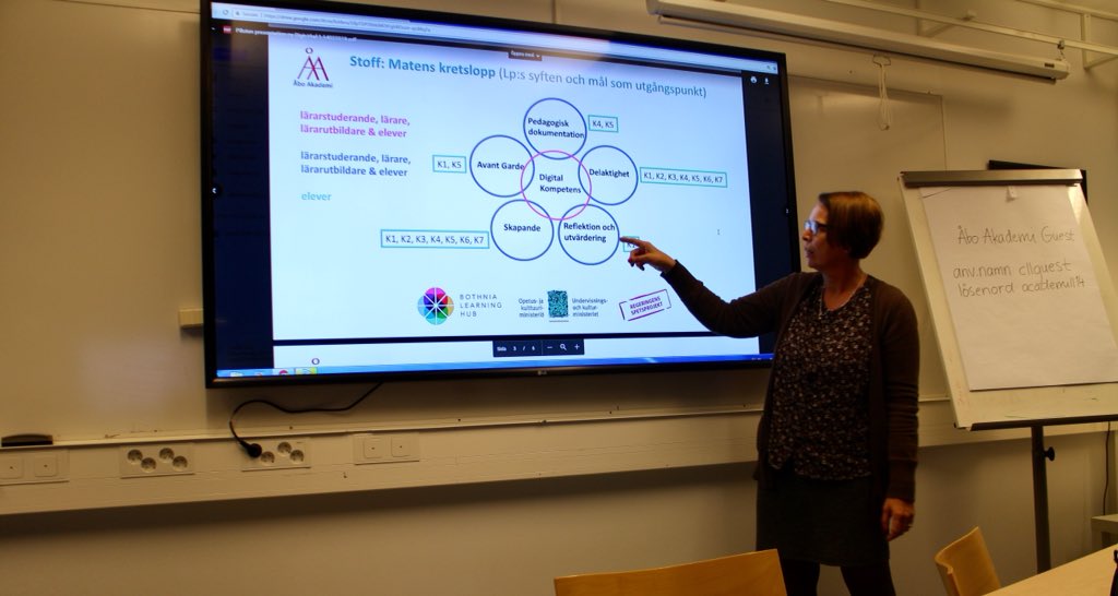 Att samskapa kring digitaliseringens krav på skolan, utmaningar och visioner var uppdraget i den första digicirkeln vi ordnade. Lärare, lärarutbildare, tutorlärare och forskare går nu vidare från detta! #kärkihankkeet