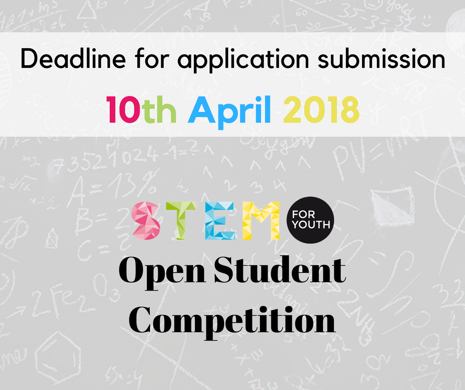 StemForYouth's tweet photo. Share the information: https://t.co/D1BFUa0oLs
#STEM #Competition https://t.co/Rp2RO1LBSW