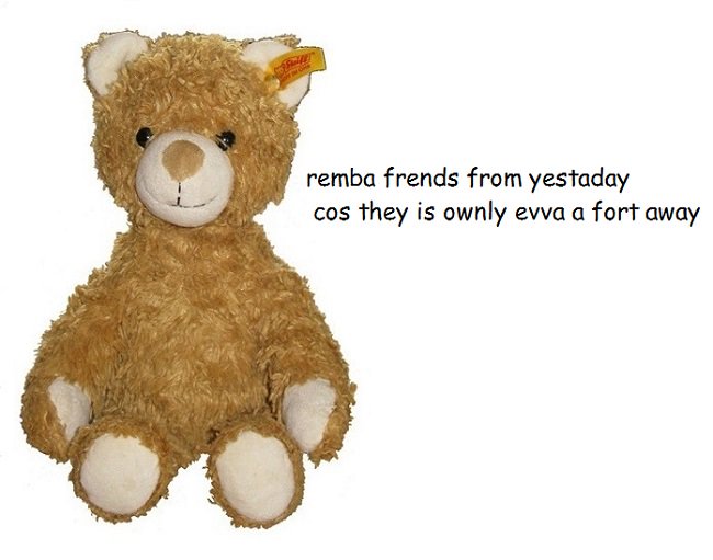 henryandfriends's tweet image. nowtiss bord .. frendship friday

eevun if yoo carnt see them yoo noes yor frends dus be ther