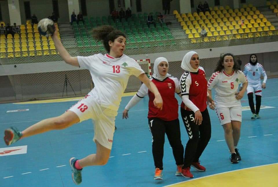 بطلة من بلادي 🇱🇧
Despite Lebanon's loss against Jordan in the opening game of the 2nd West Asia Women's #Handball Championship 2018, USJ &amp; Sporting Club 1875 Super Star Maria Christina Semaan shined during the game. #proud