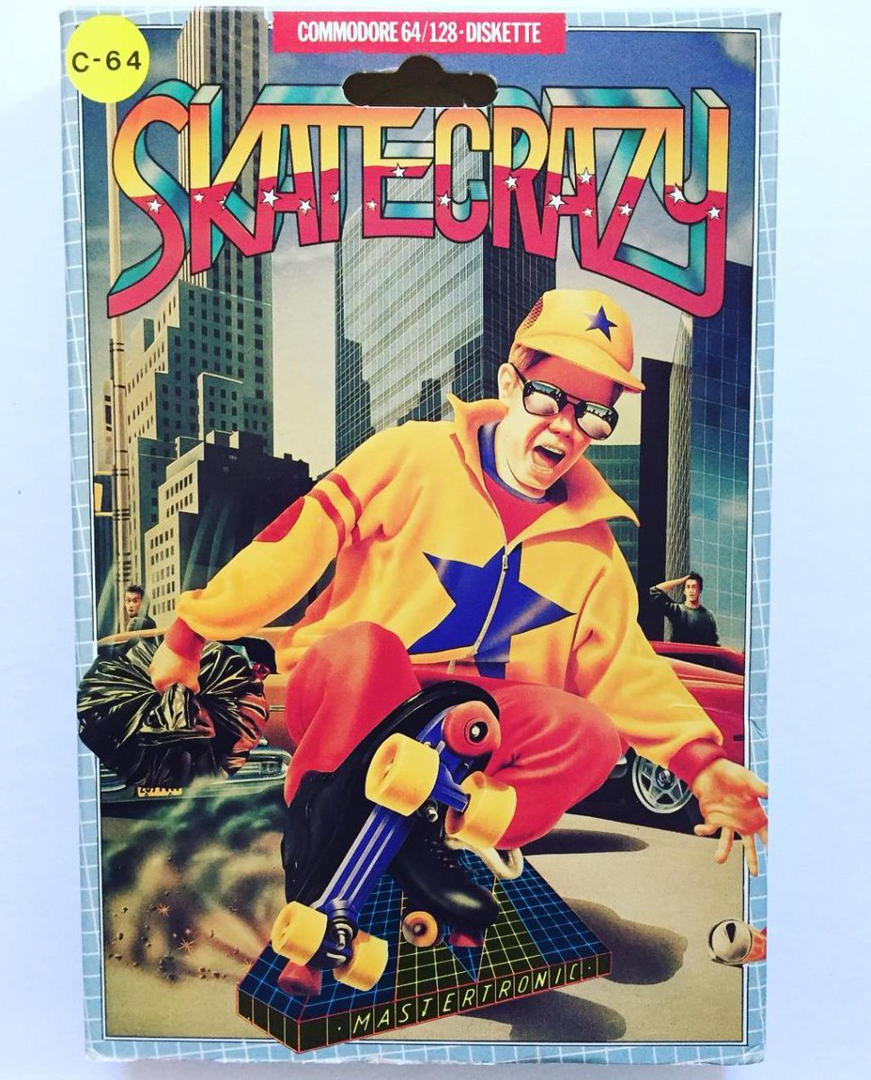 retrotechinfo's tweet image. Skate Crazy (C64 classics collection) #skatecrazy #mastertronic #bastichb64k #bi… retrotech.info/commodore/c64/…