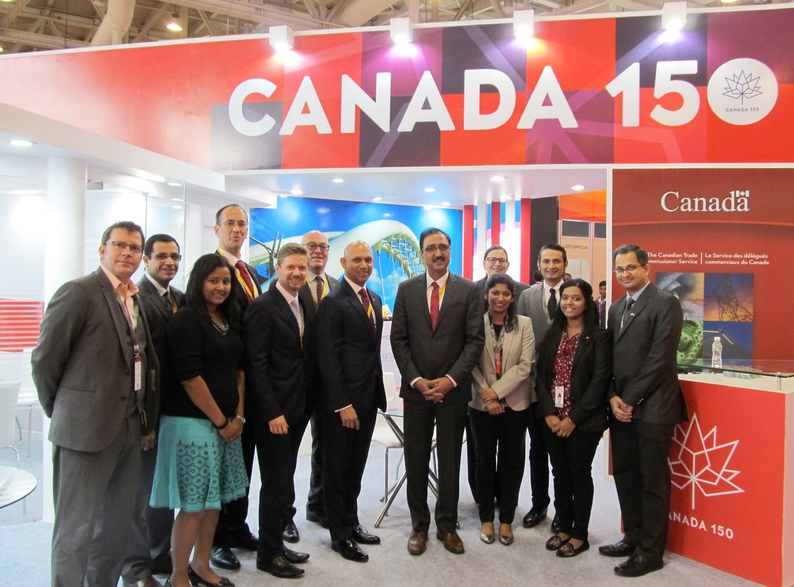 CanadainIndia's tweet photo. #TrudeauinIndia: @CanadianPM will participate in business round-tables & discuss trade/investment w. business leaders. DYK? In 2017, Canada was a partner country at signature events incl. #TechSummit2017, @VibrantGujarat, @Municipalika, @FICCIFRAMES, #DigitalIndiaSummit, @IFFIGoa https://t.co/T5RnQtfU0k