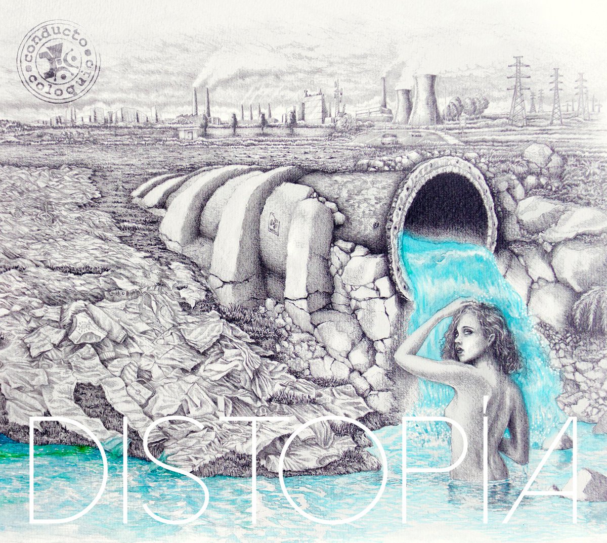 CndColoquio's tweet photo. Está es la portada de “DISTOPÍA”, nuevo EP que presentaremos en marzo.
Y no te pierdas “(En) Lo más Bello”:
https://t.co/xtk9D1c9ni

Ilustración: Andrés Haensel
Rec&amp;mix: Kollapse Studio. Master: @SageAudioTN 
#bluesrock #hardrock #blues #rock #distopía #albumcover #ep #fashion https://t.co/xL5hukuFPM