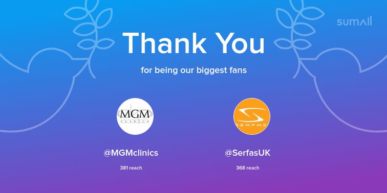 TDF79's tweet photo. Our biggest fans this week: @MGMclinics, @SerfasUK. Thank you! via https://t.co/6GGBangZbY https://t.co/3RiriMDNwl