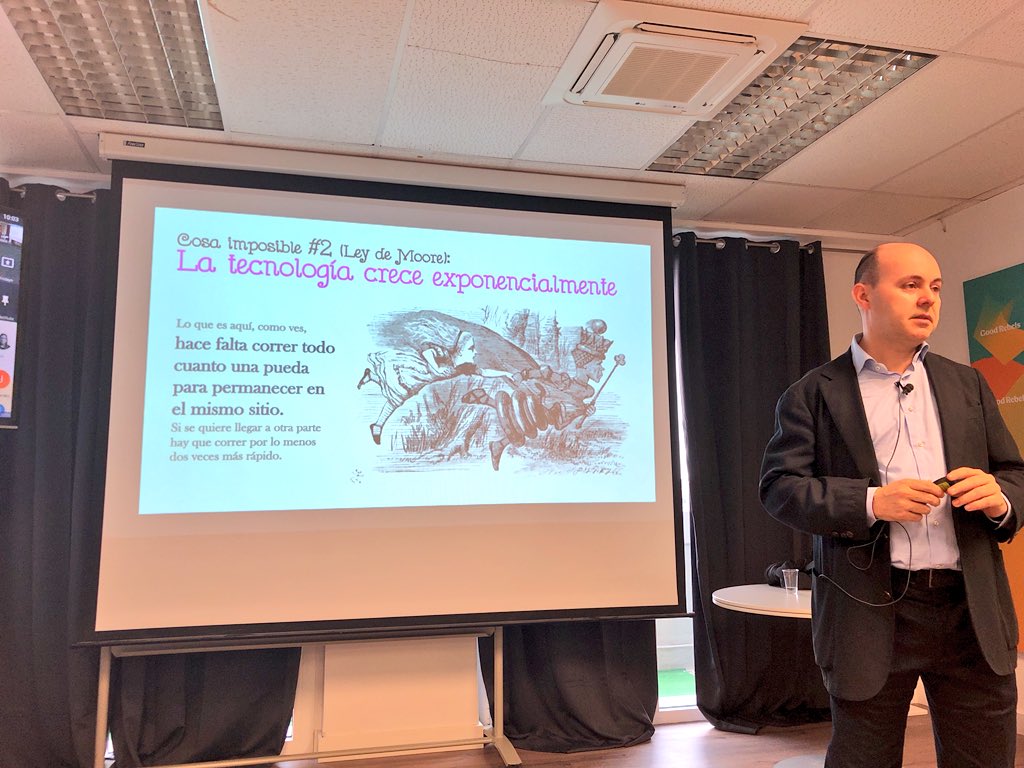 Digitalizar, compartir, analizar, automatizar -&gt; el proceso de transformación digital. Imparable, irreversible #rebelfridays