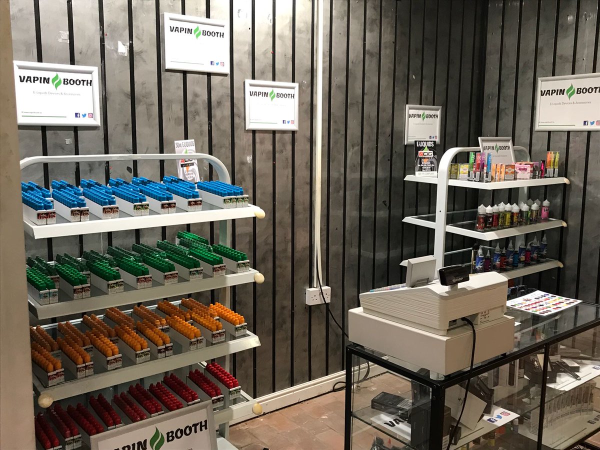VapinBooth's tweet photo. Our new outlet is open today Windsor Arcade Meath St Dublin from 10.30am to 5.30pm. Lots of #eliquids, vaping accessories and #Vape devices are all available. https://t.co/MKm5GuudRb