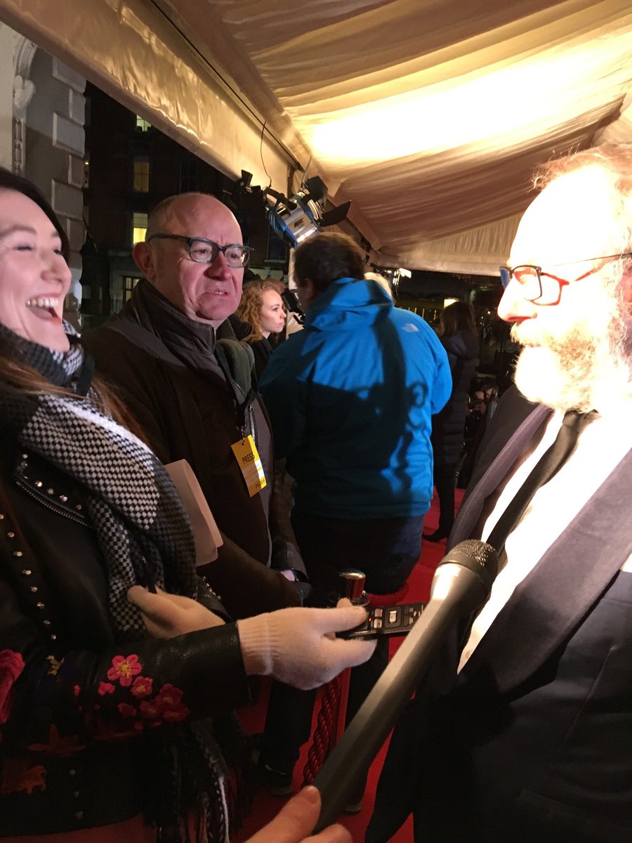 Was it something I, or <a href="/liamcunningham1/">liam cunningham</a>, said <a href="/DonaldClarke63/">🥃Donald Clarke📽️</a> 😂 #IFTA18