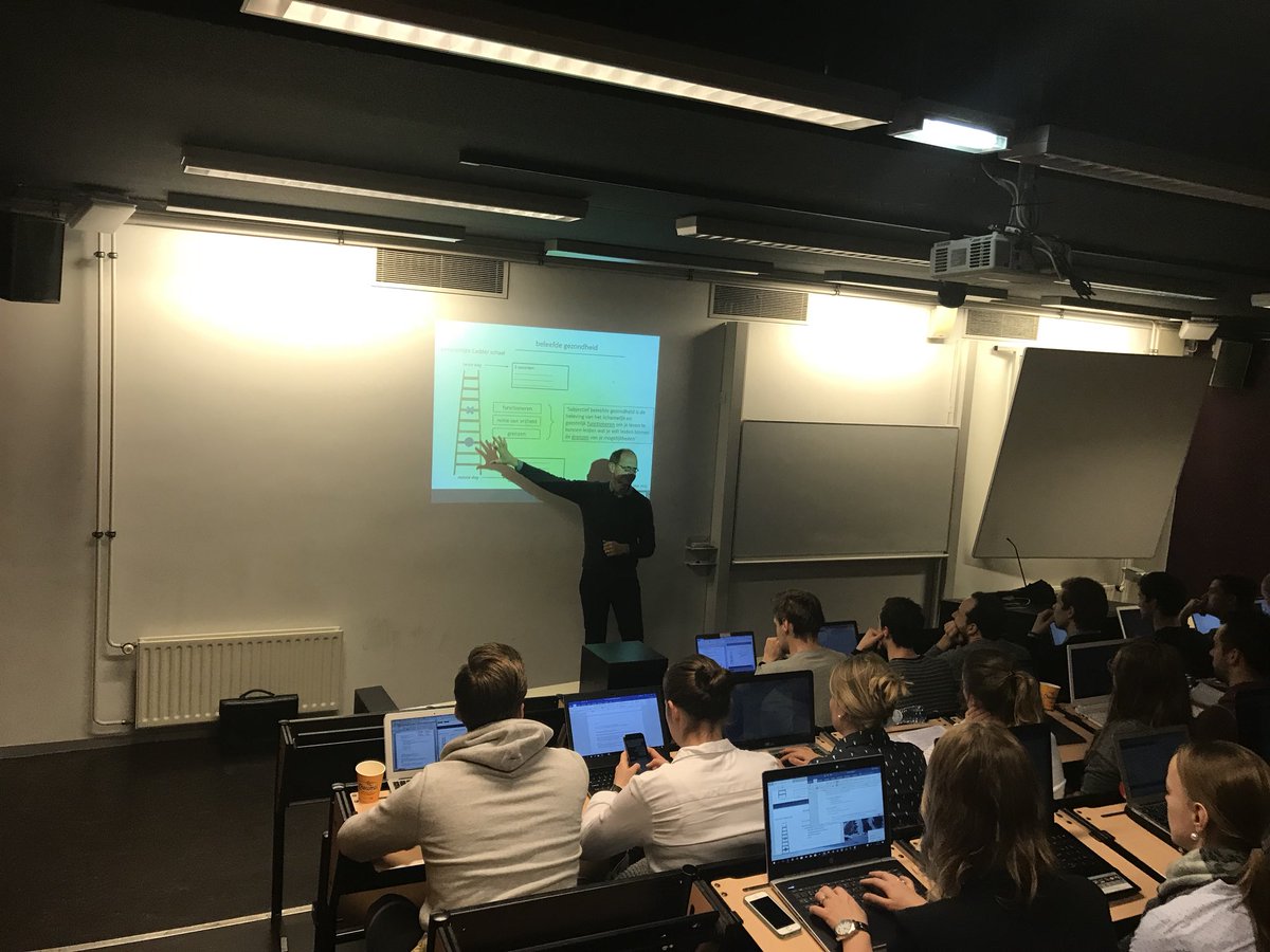 Subjectief beleefde gezondheid. Inspirerend college van <a href="/BloemSjaak/">Sjaak Bloem</a> #psychosomatische #fysiotherapie <a href="/HUmasterPSF/">HUmasterPSF</a> <a href="/HUmasterSF/">HUmasterSF</a> <a href="/HUmasterOMT/">HUmasterOMT</a>