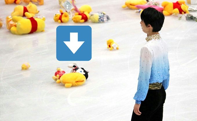 羽生結弦選手 投げ込まれたプーさんの中に 黒バスのテツヤ2号が混じってると話題に まとめダネ