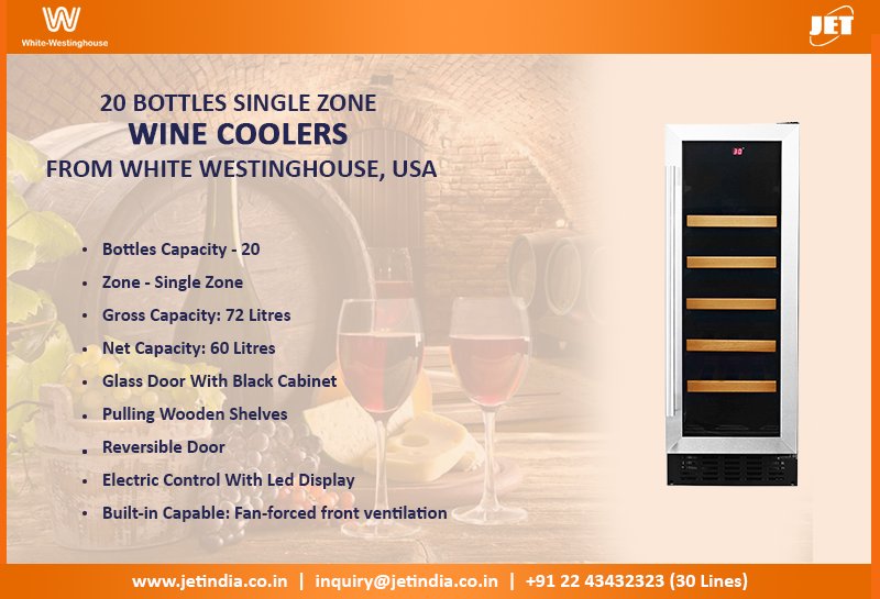 india_jet's tweet photo. #jetindia Wine coolers specifically designed to give you the best possible experience when it comes to storing your wine.
Shop Now From https://t.co/fPg6dF5TgF
#winecooler #wine #winelover #Whitewestinghouse https://t.co/g76zgDbXOH