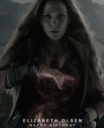 Elizabeth Olsen Happy Birthday! x     