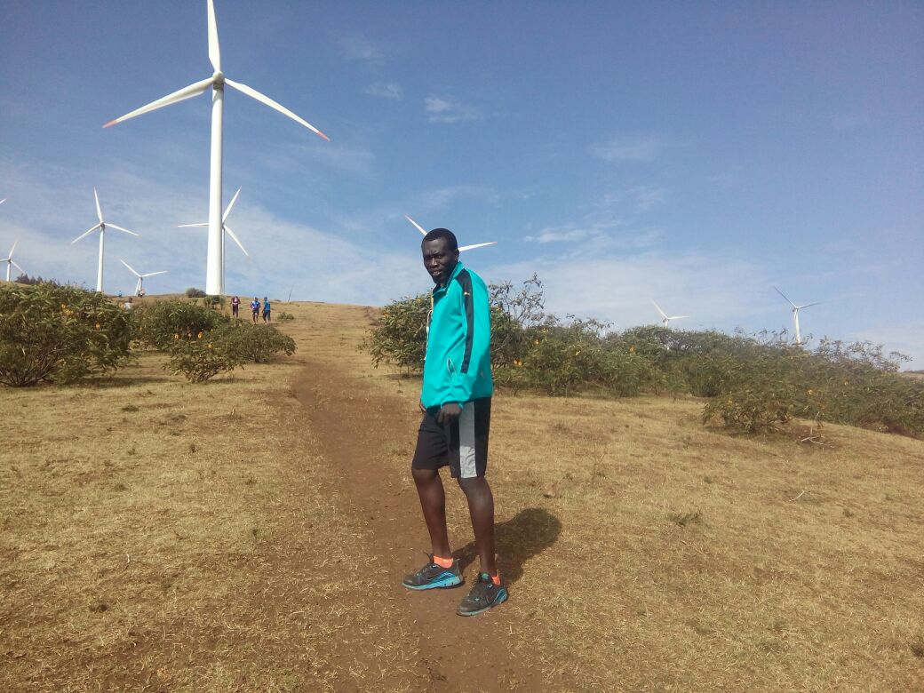 Training day at the Ngong hills.