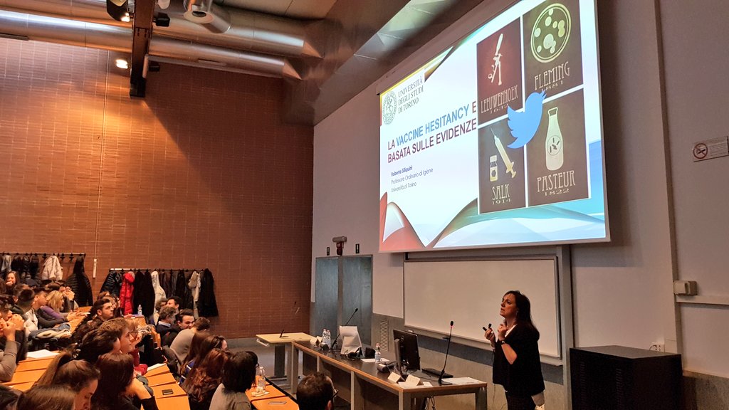 LoMoroGiusy's tweet photo. Vaccine Hesitancy @RSiliquini 

Vacciniamo i giovani contro le bufale!
Knowledge against fake news!

#Univax #UnivaxDay #UnivaxDay2018 #Unito 
@Unito @VaccinesToday @istsupsan @MinisteroSalute @butacit @RobertoBurioni @SItI_Nazionale @cittasalute_to @vaccinarsiti @StampaTorino https://t.co/p1BgABLGw5