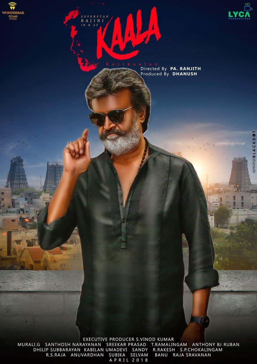 SSMusicTweet's tweet image. #SuperStar #Rajinikanth &apos;s #Kaala Fan Made design!