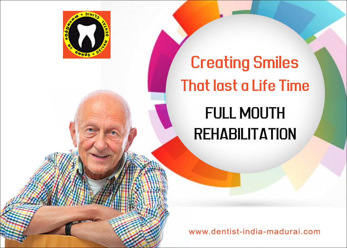 Beautiful healthy smile for life
#Full_Mouth_Rehabilitation
Contact : (+91)9388111400
Book an appointment: dentist-india-madurai.com/book-appointme…
For more details: dentist-india-madurai.com/dental-service……
#Teeth_Replacement #Dental_Clinic
#Madurai #Tamil_Nadu