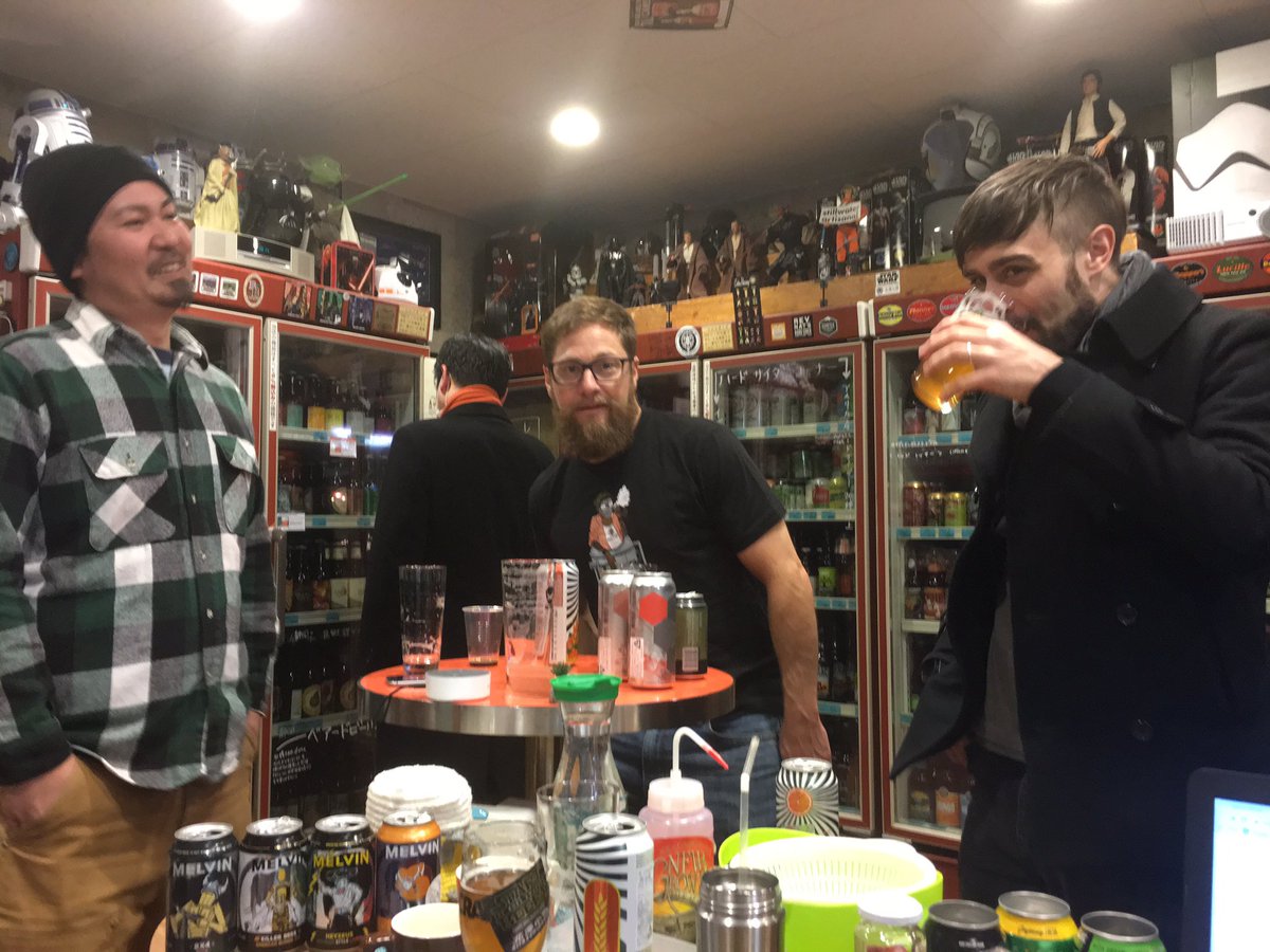 北沢小西 クラフトビール ハードサイダー酒屋 Na Twitteru 下北沢 北沢小西 メルビンにジャックされてます