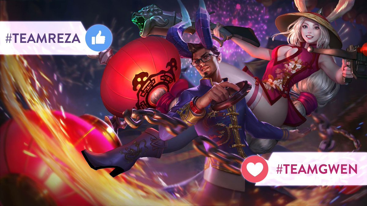 VainMYGaming's tweet photo. WHICH TEAM ARE YOU ON? 🔥

#TeamReza, The Infernal Dragons or #TeamGwen, The Lucky Aces? Vote now! Let us know which team you are on. 😉 #VaingloryMalaysia https://t.co/lp2MlABG1Y