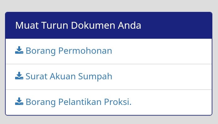 Harry On Twitter Then Akan Keluar Status Samada Permohonan Korang Layak Diproses Atau Tak Korang Tekanlah Butang Lihat Permohonan Dan Korang Akan Jumpa Pautan Dalam Gambar Di Bawah Sila Download Borang