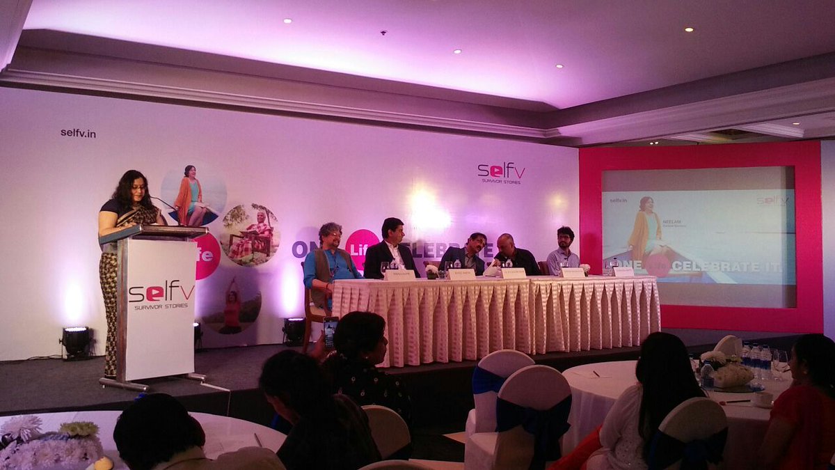 SelfVSurvivor's tweet photo. SelfV 2018 curtain raiser event #OneLifeCelebrateIt https://t.co/FrFL2Lb32g