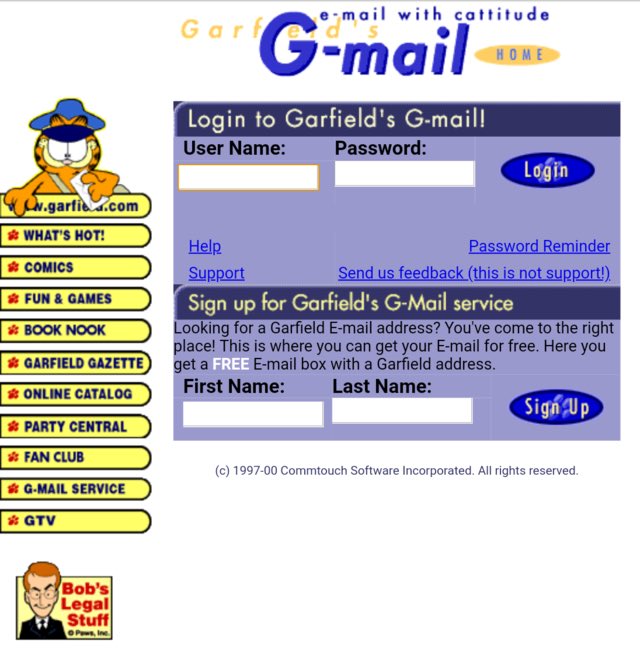 very_chill's tweet photo. Before it’s acquisition by @Google, the https://t.co/aTaHqcrUgZ domain name was used by a free email service offered by https://t.co/YGAP1MOrfp #FunFactFriday #lasagna https://t.co/Lav2avExO2