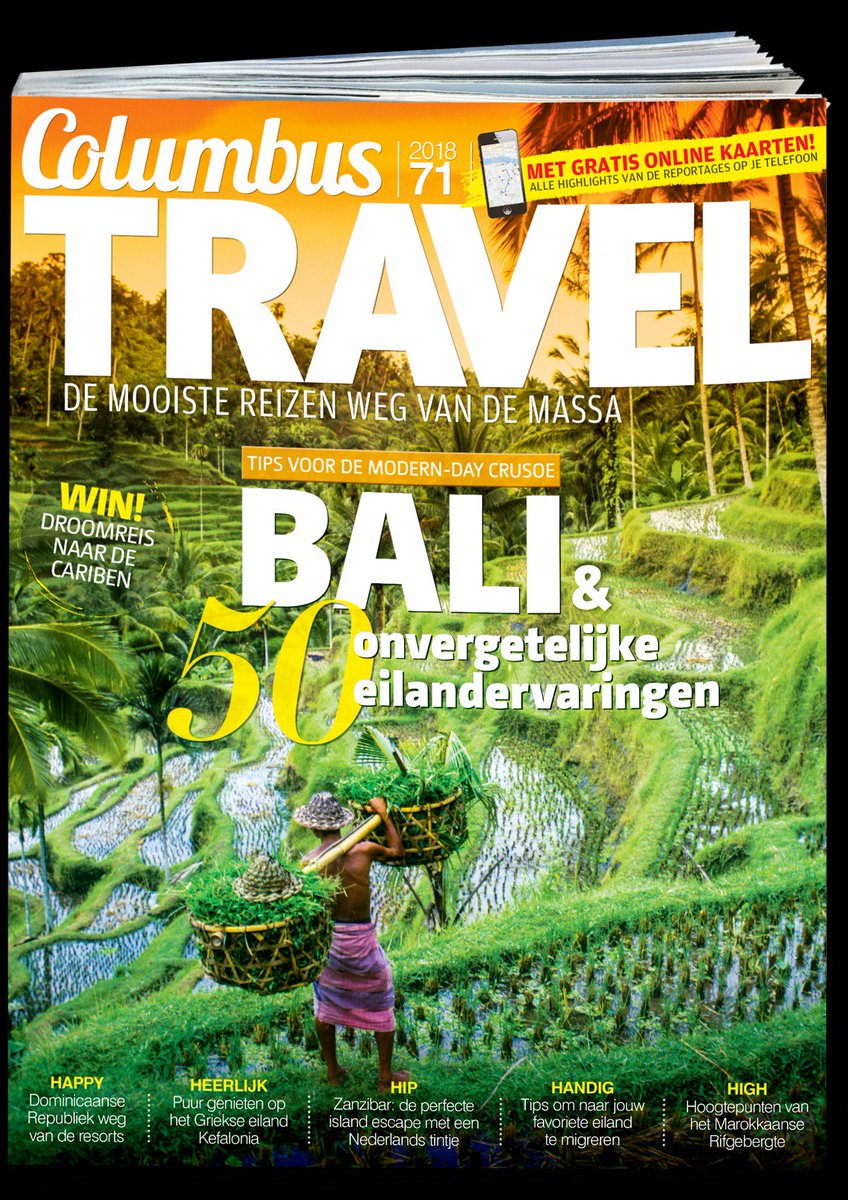 Heb jij de editie 71 van Columbus Travel Magazine al? Hij staat weer vol toffe reportages, mooie beelden en tips waar je wat mee kunt!😍

Voor een preview: bit.ly/CTeditie71

Scoor hem in de winkel of onze webshop! 
bit.ly/shopeditie71