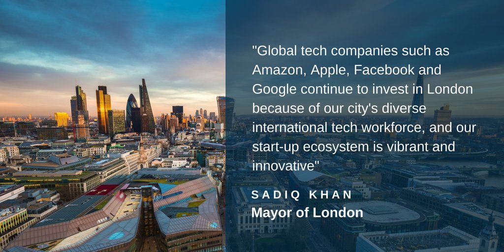 HereEast's tweet photo. London’s thriving tech industry continues to attract global talent: London cements itself as a leading tech capital according to new data via @L_PBusiness @StackOverflow @LinkedIn: https://t.co/ajnqwos0gO #LondonIsOpen https://t.co/DbNOgaRZrU