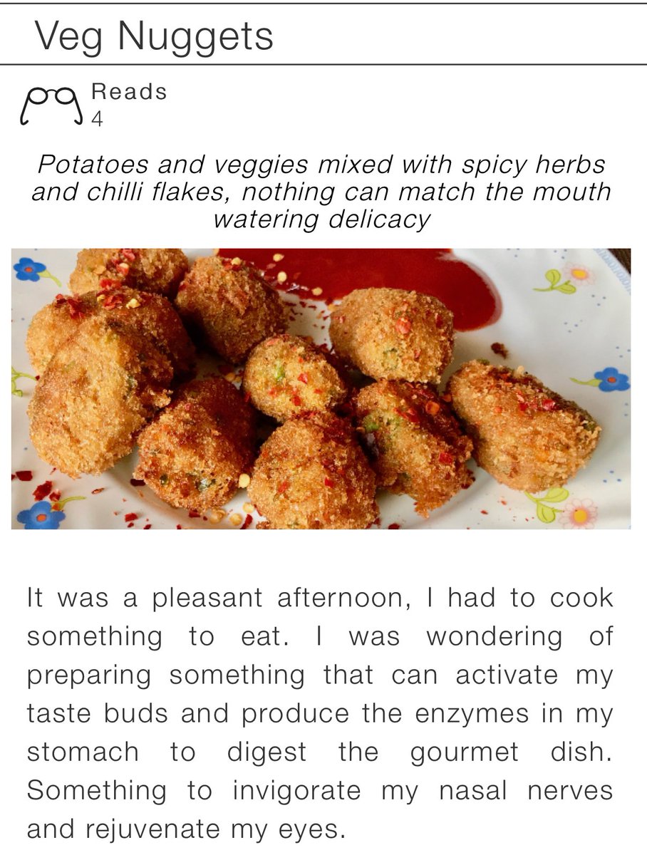 linger_ing's tweet photo. #veg nuggets #recipe. love #cooking.. #write your own recipe. Publish on https://t.co/X9ymKiuWoM https://t.co/ezWHlAsDdM