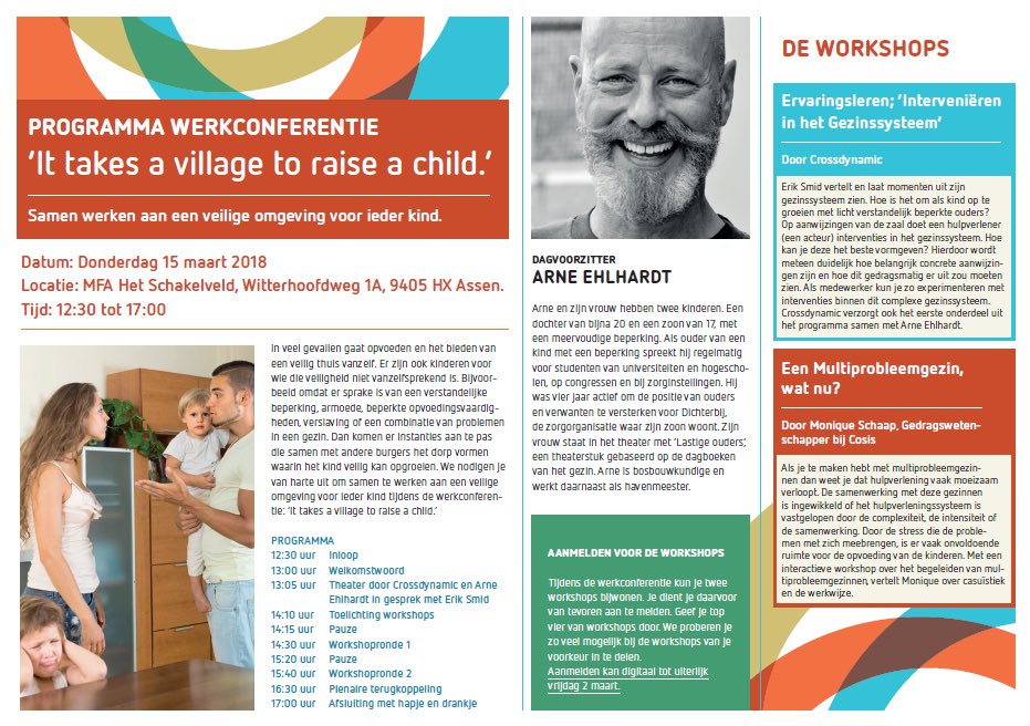 SameninCosis's tweet photo. Heb jij je al aangemeld onze werkconferentie over samen werken aan een veilige omgeving voor ieder kind? Bekijk programma op https://t.co/1dOApTRoG3 Initiatief met @promenscare @StichtingNOVO https://t.co/zE1WNrO1Hb