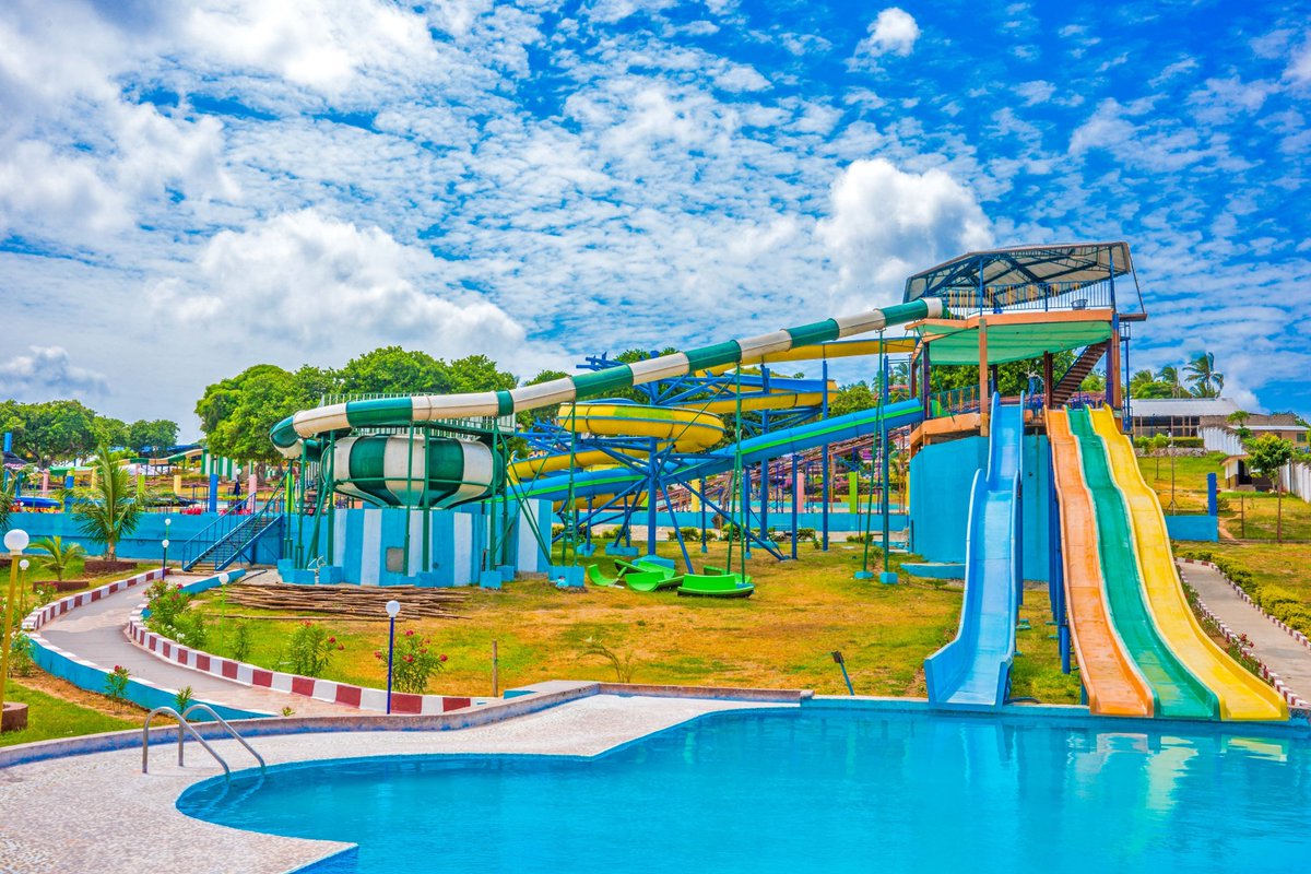 FunCityTZ's tweet photo. SpiralSlide, One of our all-time favorite super-duper-soakers. Don’t you wish you were here, Sliding around that Spiral tupe??🙂 https://t.co/ABzvjwSDeD