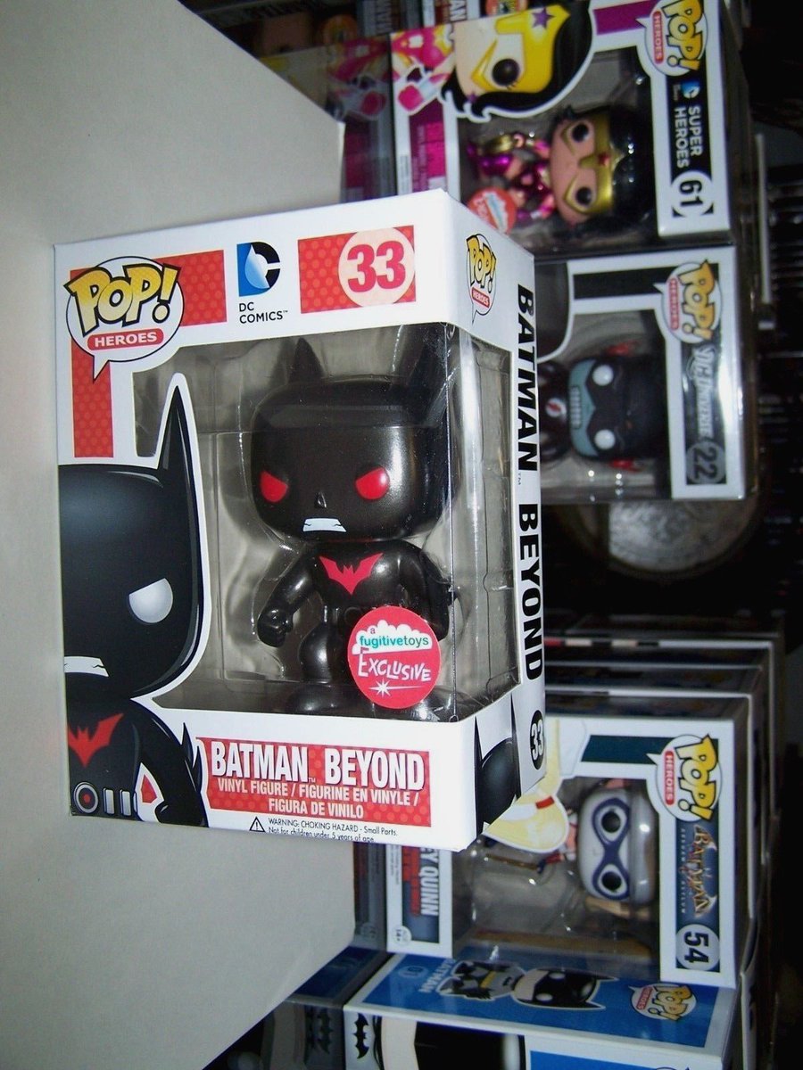 funko pop batman beyond metallic