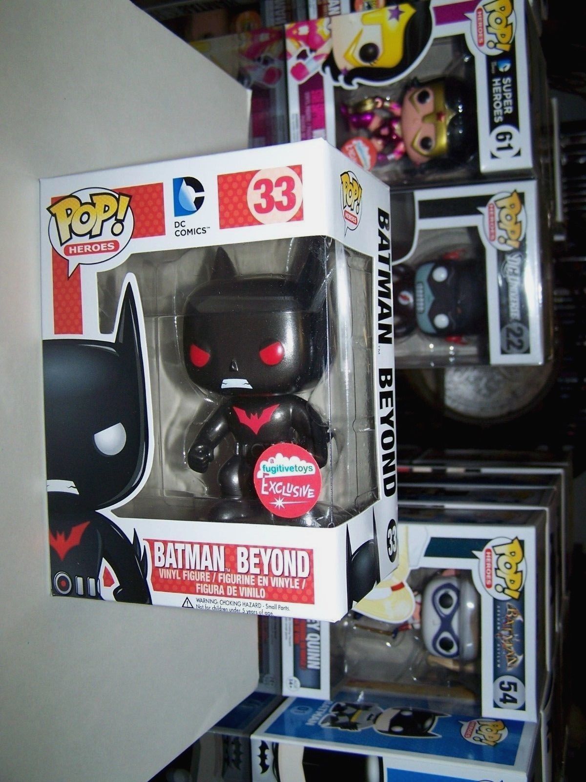 Funko pop best sale batman beyond metallic