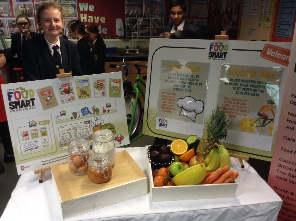 SMSC Day is in full swing at <a href="/StBedesMiddle/">St Bede's Catholic Middle School (Academy)</a> today! Year 6 have been learning about making healthy food and drink choices in one of their sessions! Parents - you could be having some breakfast cooked for you in the near future! #healthychoices #smsc