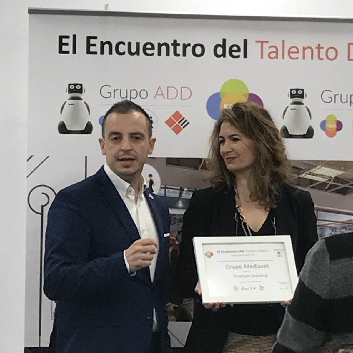 Premio al Talento Digital, enhorabuena <a href="/aliciazamora/">Alicia Zamora</a> <a href="/mediasetcom/">Mediaset España</a>