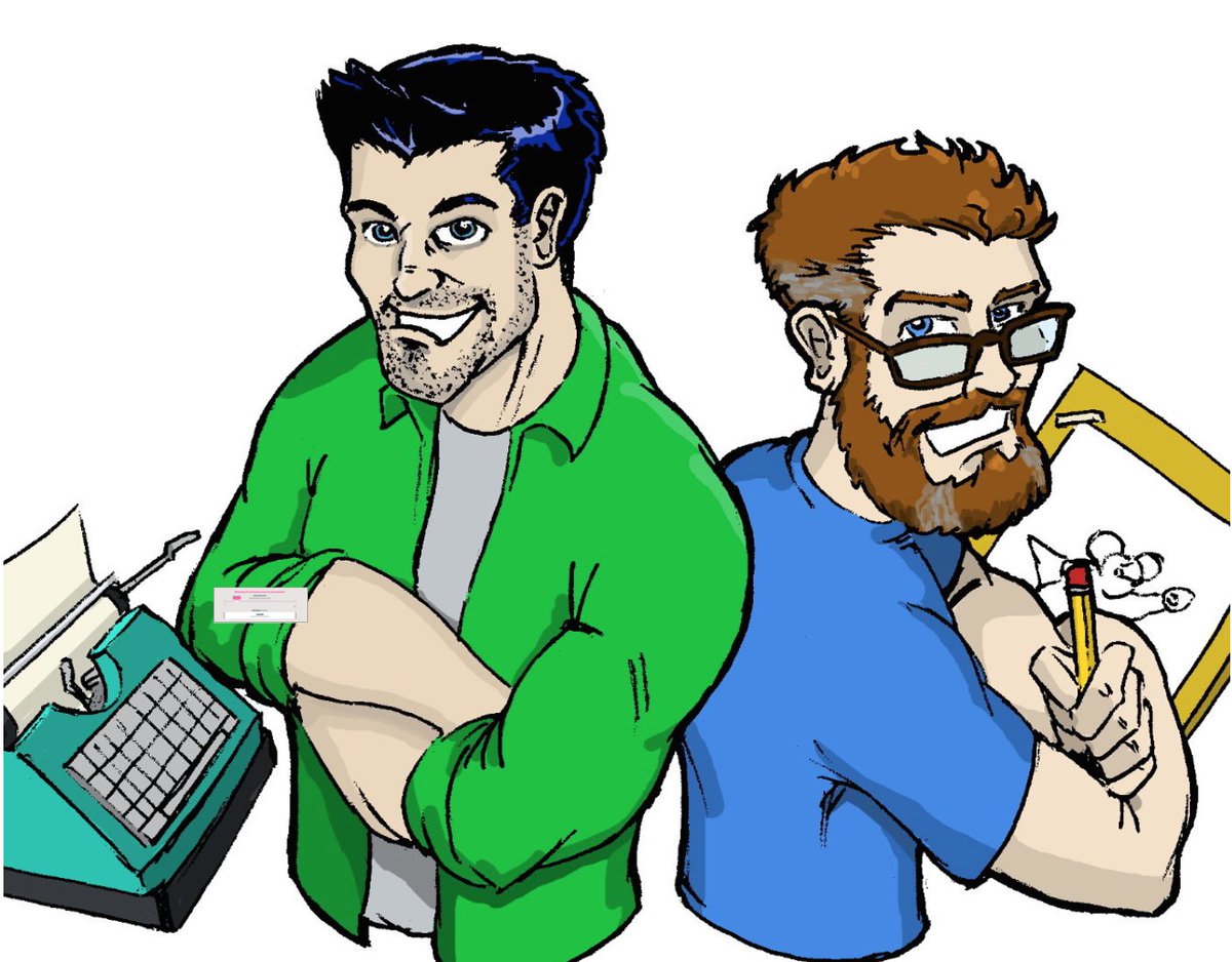 Storybreakers's tweet image. Wanna know more about the creators of #LilLukie?
Click here to see our little rhyming bio: lillukie.com/projects/
(BTW, I've always wanted a cartoon version of myself! Thanks @Gerdrawsstuff 🙌)