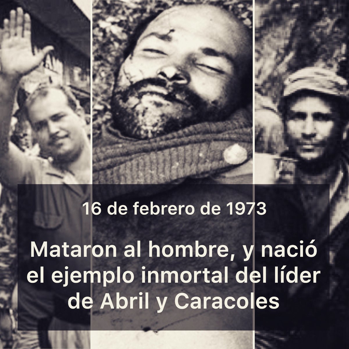 Claudio Caamaño Vélez på Twitter: "Un día como hoy, hace 45 años, fue  asesinado Francisco Alberto Caamaño Deñó. “Viva la República Dominicana”,  fueron sus últimas palabras. A las 6:15PM su cuerpo sin