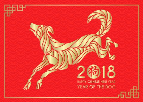 Happy Chinese New Year! #ChineseNewYear  #YearoftheDog2018 #FridayFeeling