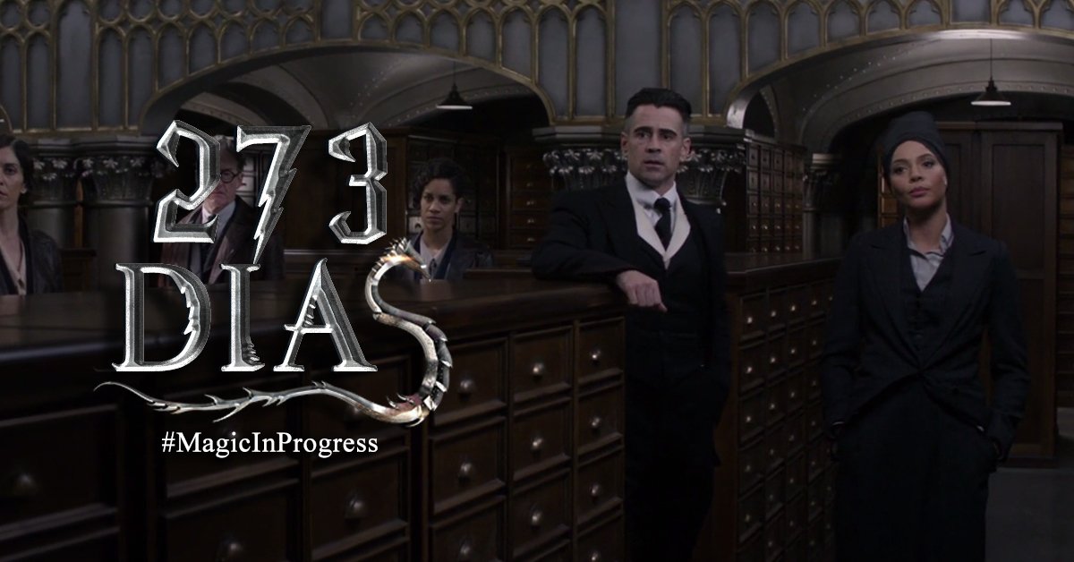 GiuseppeLeoncio's tweet image. Faltam 273 dias para a estreia de Animais Fantásticos: Os Crimes de Grindelwald.
#MagicInProgress
#FantasticBeasts