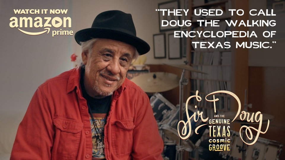 Ernie Durawa, @prince13101, grew up with Doug Sahm in San Antonio, but he also joined him on drums for most of Doug's life. Get to know Doug in the documentary now on @PrimeVideo - a.co/8Kqyg7E