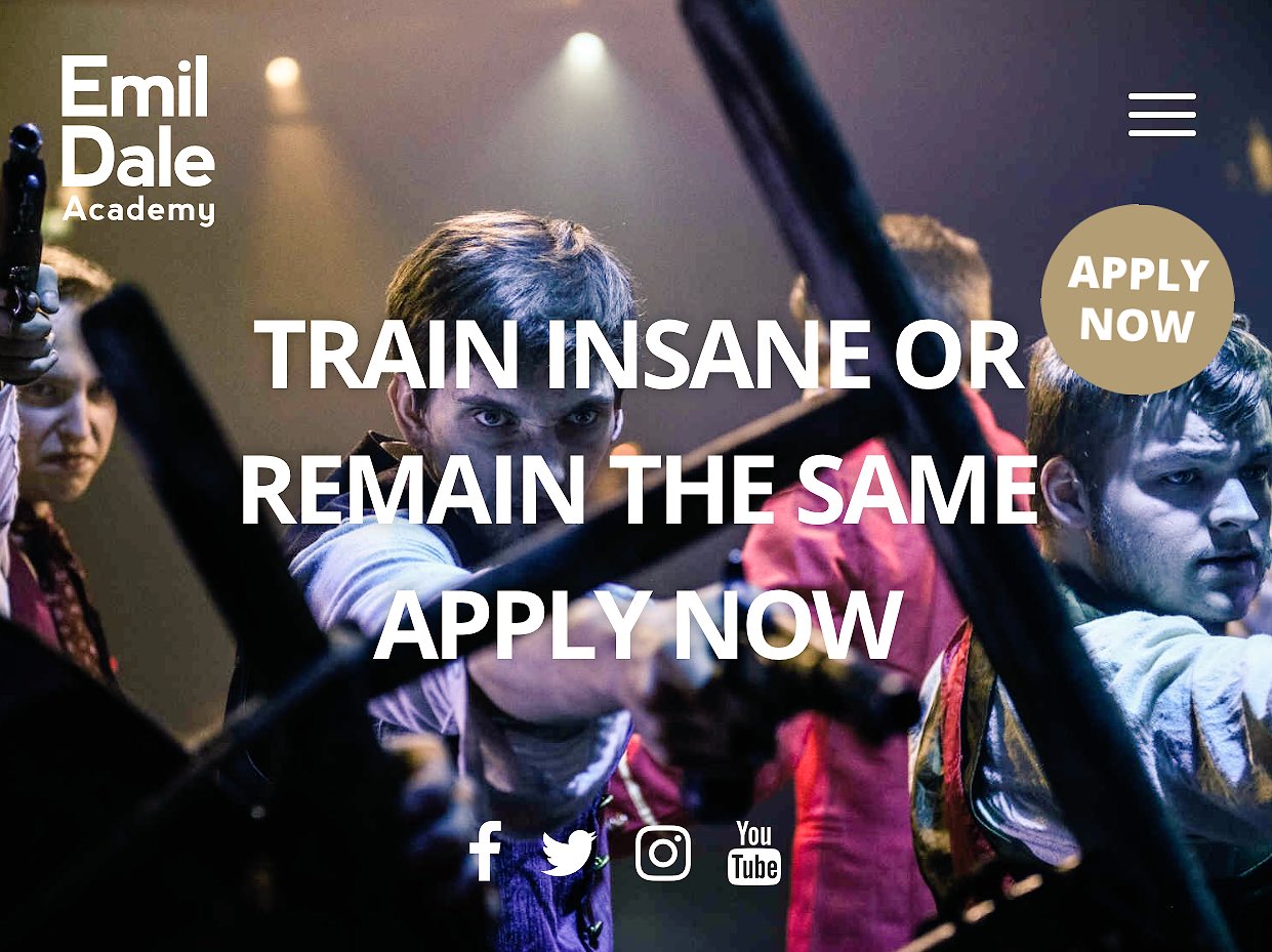 Emil Dale Academy on Twitter "****NEW VIRTUAL open day. Take a look around our college, get