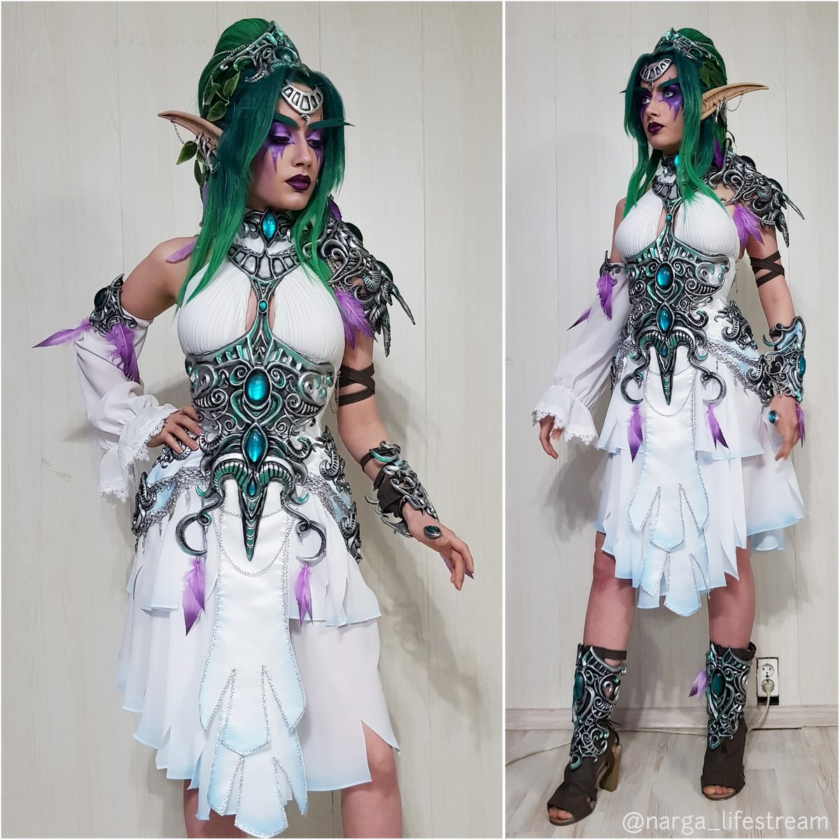 NargaLifestream's tweet photo. Tyrande is almost done! https://t.co/2XbUb9q937