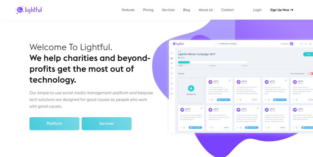 headerluv's tweet photo. New website header posted- Lightful #headerluv #websiteinspiration #designinspiration https://t.co/pSkX3vXxtT