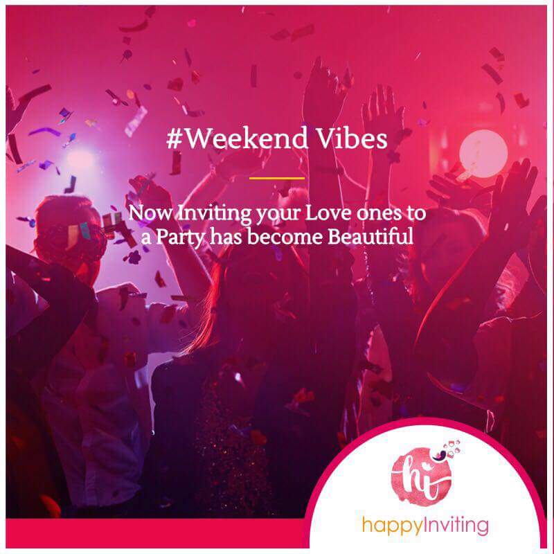 HappyInviting's tweet photo. What if you forgot to call someone for the party? https://t.co/QVbISDATfI is a one-stop solution that ensure all your loved are having a good time & make a memorable weekend for for all #weekend #partyinviting #Invitations #happyinviting @500Startups @startupindia #techstars https://t.co/0Wdmiyf6zB