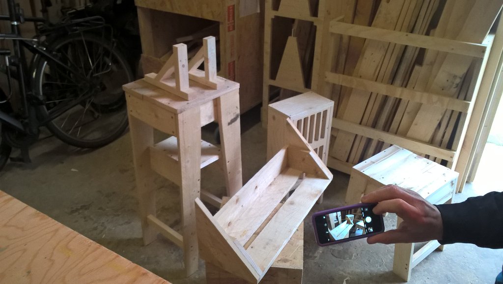 @wemakeplaces are making amazing designer furniture in their workshop. Chris M loves that stool!