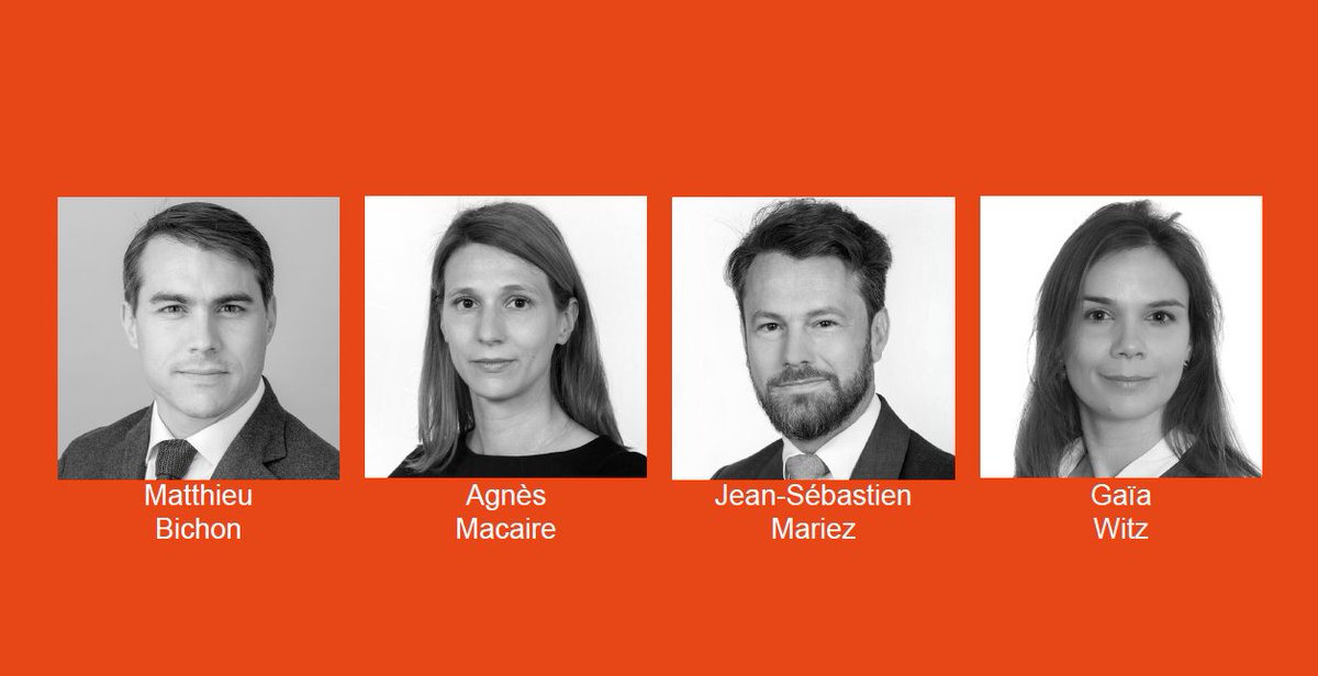 Dans la #continuité de notre volonté de porter toujours plus haut les #équipes et le #travail de chacun, nous avons le plaisir de vous annoncer la #promotion de 4 nouveaux #Associés : M. Bichon, A. Macaire,  <a href="/LadyGWI/">Gaïa W.</a> et @JSMadvocacy #BusinessLawTogether ! bit.ly/2HmoZZ4