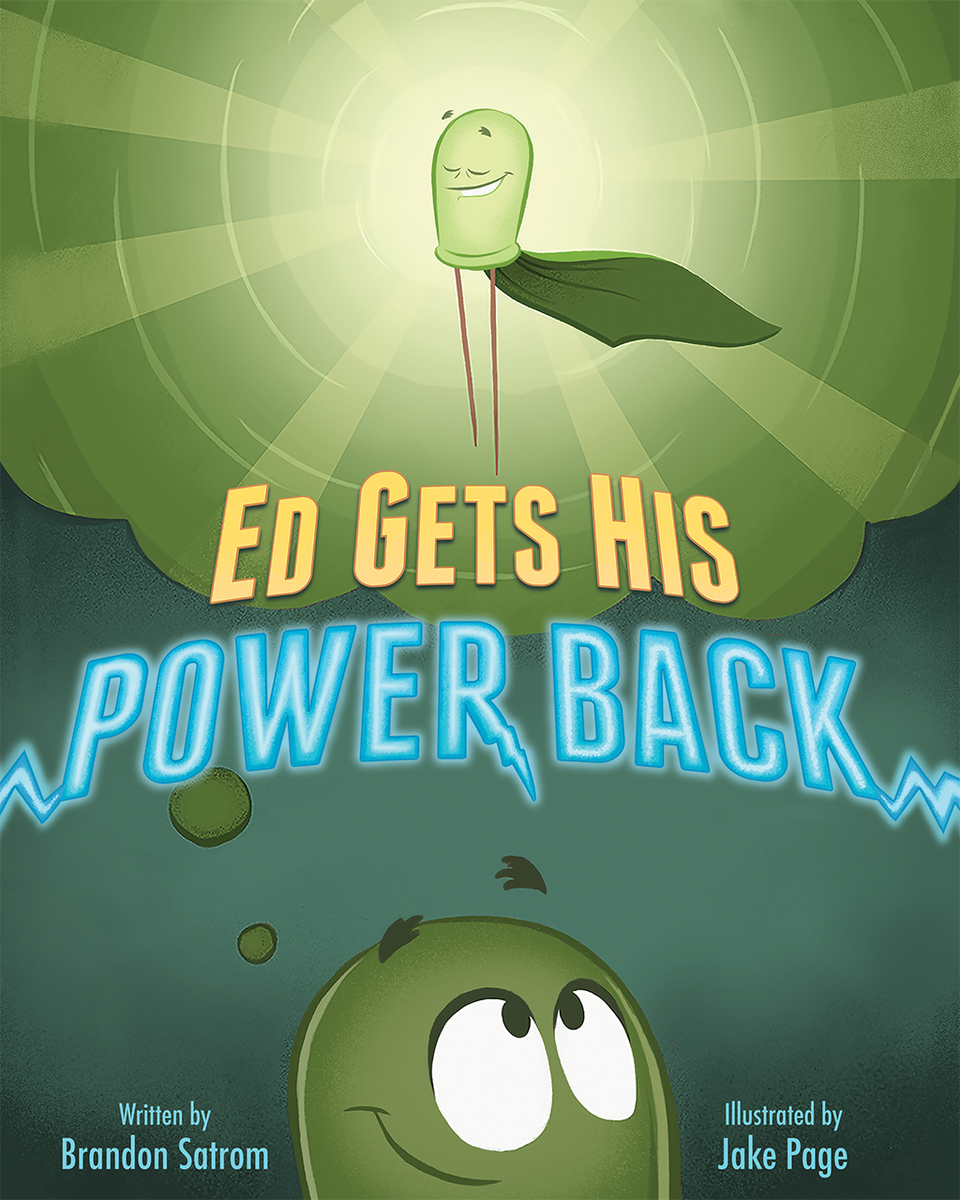 Parents and Kids agree: Ed Gets His Power Back is pretty much the coolest intro to electronics ever! Grab your copy and kit bundle today store.carrotpantsstudios.com/products/ed-ge…