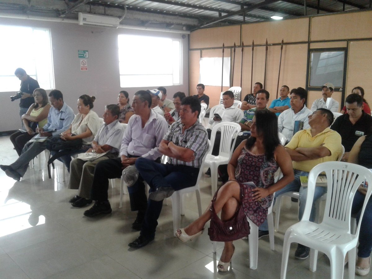 Socialización de #RendiciónDeCuentas 2017 y formación de grupos para formular banco de preguntas al GAD Provincial de Orellana