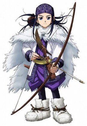 佐藤ちゃん アニメ絵のアシリパちゃん美人可愛すぎて 余計に顔芸楽しみ