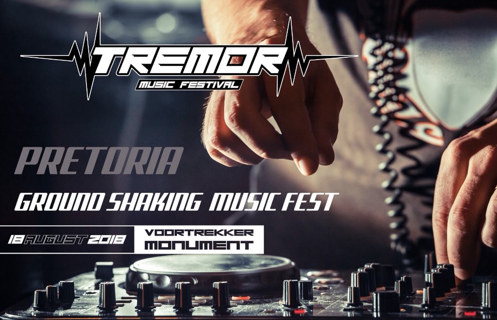 Pretoria! We're having our inaugural festival in your backyard on 18th of August! Stay tuned as we release more details #TremorFest #Pretoria